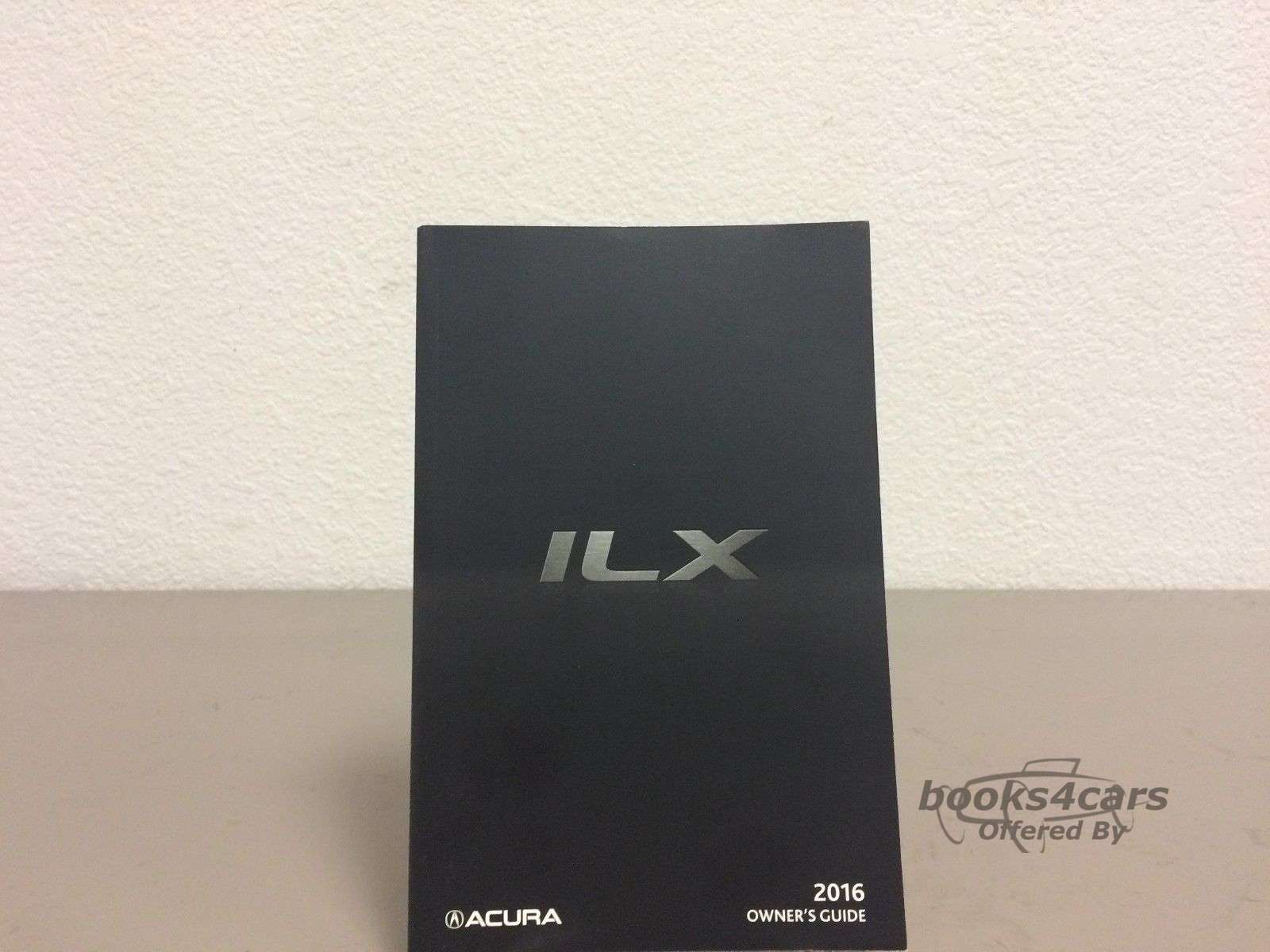 view cover of 2016 ILX Owners manual by Acura