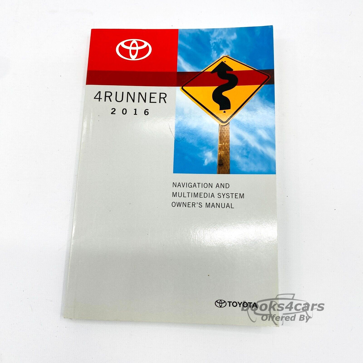 view cover of 2016 4Runner Navigation Owners Manual by Toyota