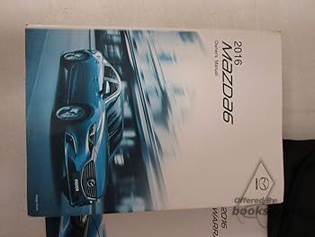 view cover of 2016 Mazda6 owners manual by Mazda