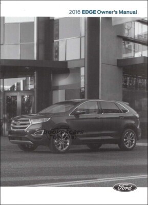 view cover of 2016 Edge Owners Manual by Ford