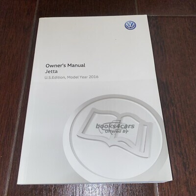 view cover of 2016 Volkswagen Jetta owners manual by VW