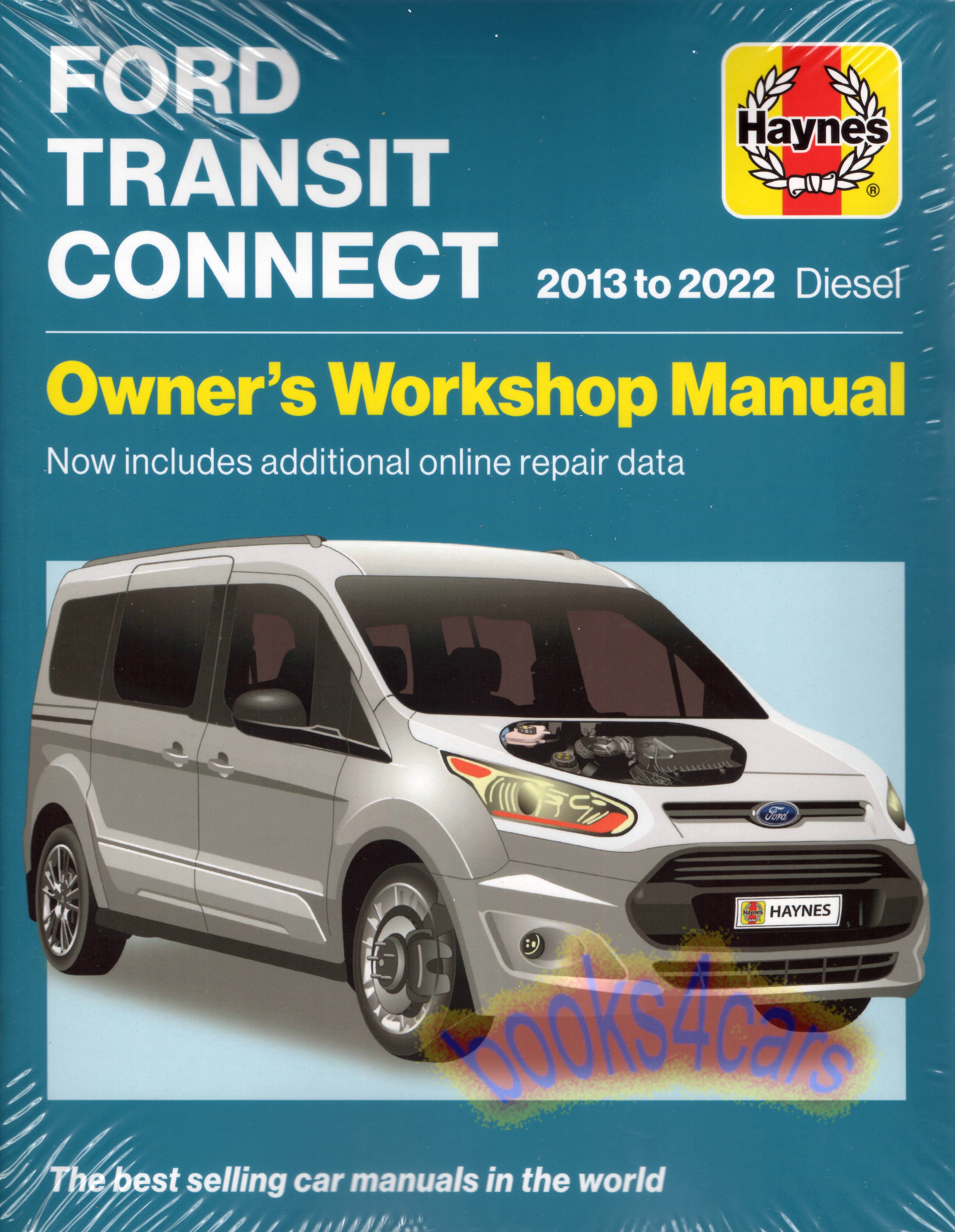 view cover of 2013-2022 Ford Transit Connect Diesel Shop Service Repair Manual by Haynes