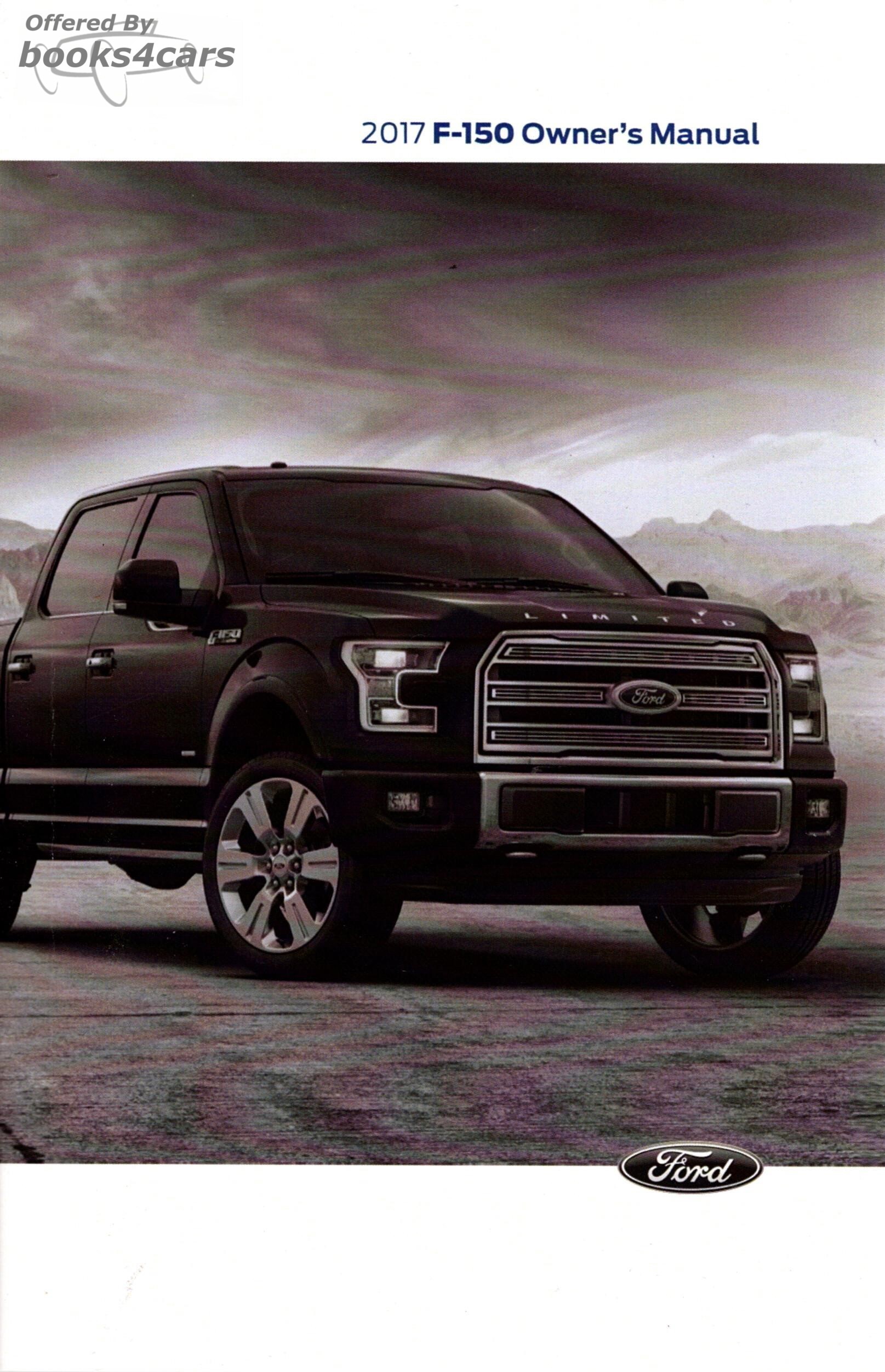 view cover of 2017 F150 owners Manual F-150 truck by Ford
