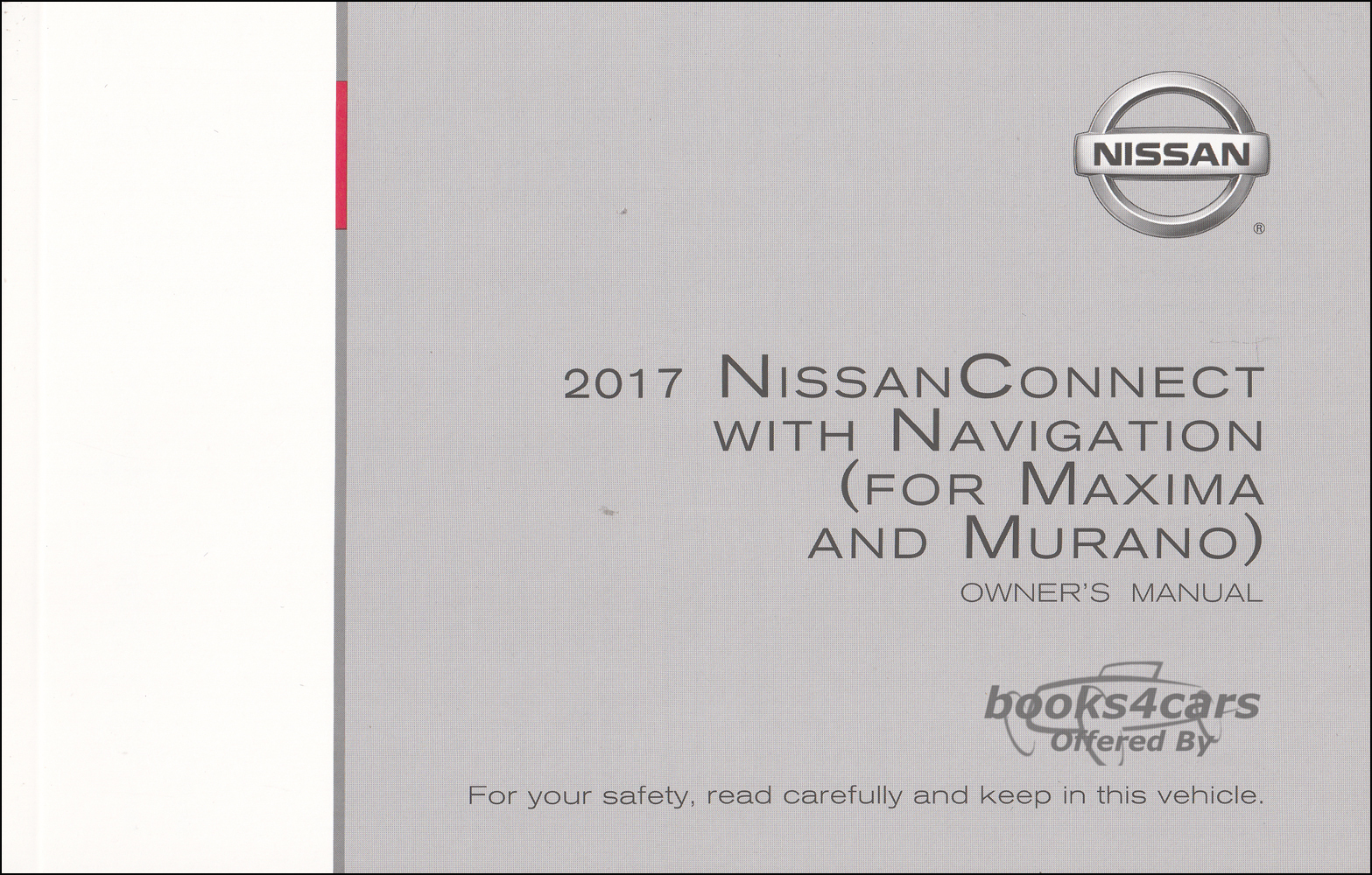 view cover of 2017 Maxima Navigation System Owners Manual by Nissan