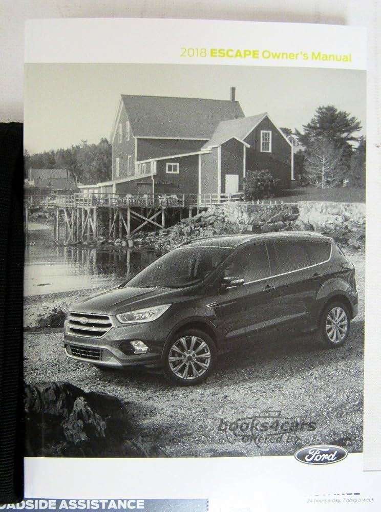 view cover of 2018 Escape owners manual by Ford