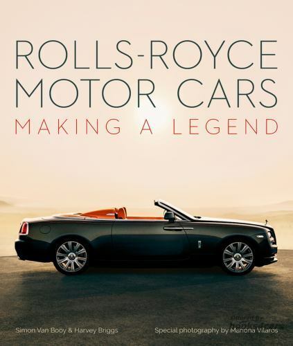 view cover of Making a Legend Rolls Royce Goodwood manufacturing 295 pages large hardcover oversized hardcover