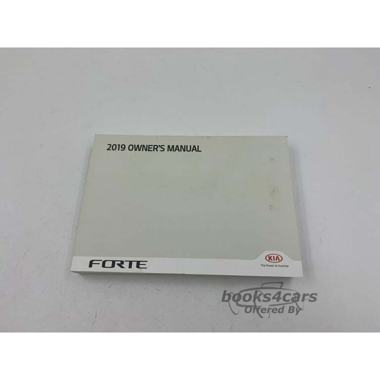 view cover of 2019 Kia Forte Owners Manual