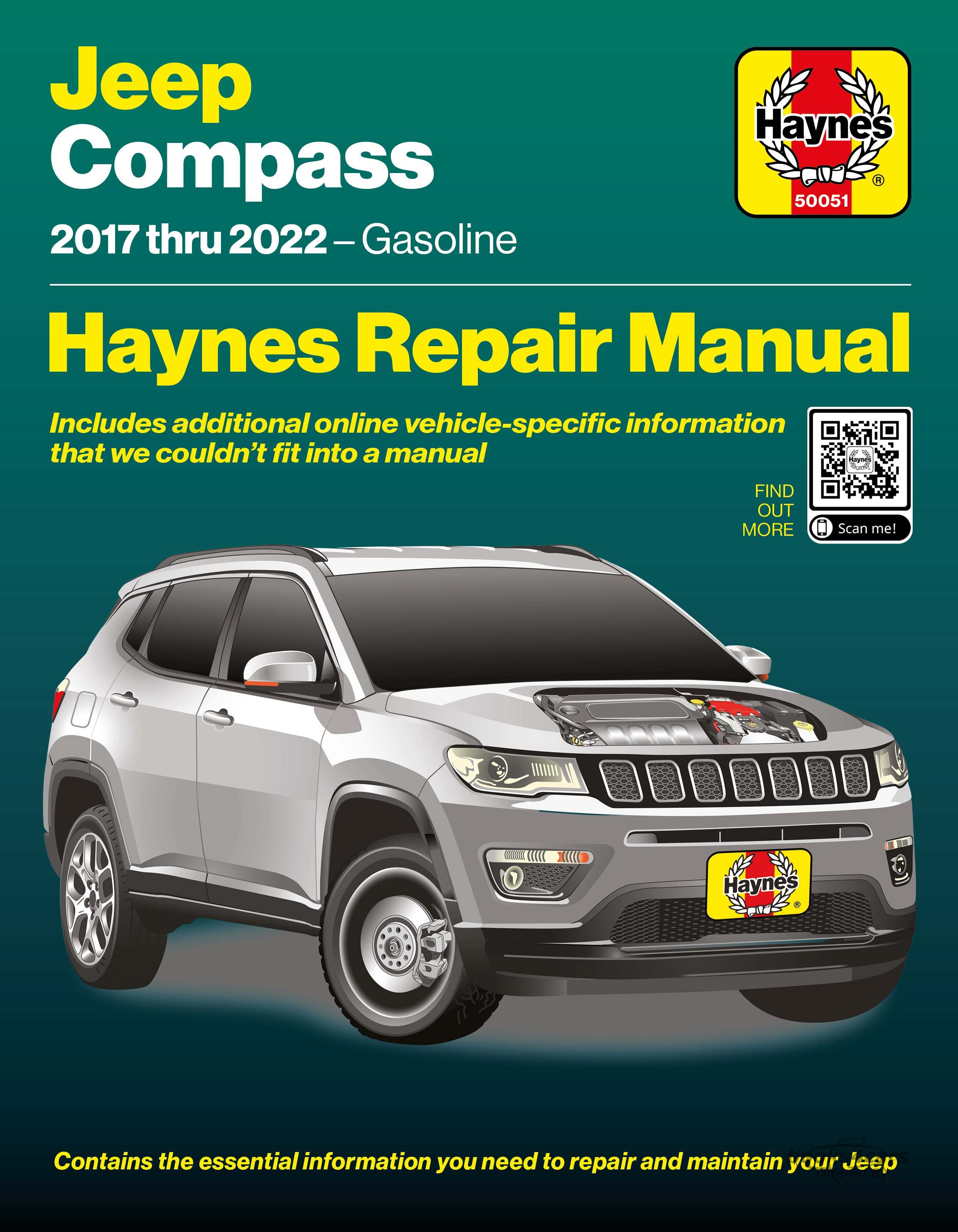 view cover of 2017-2022 Jeep Compass Shop Service Repair Manual by Haynes