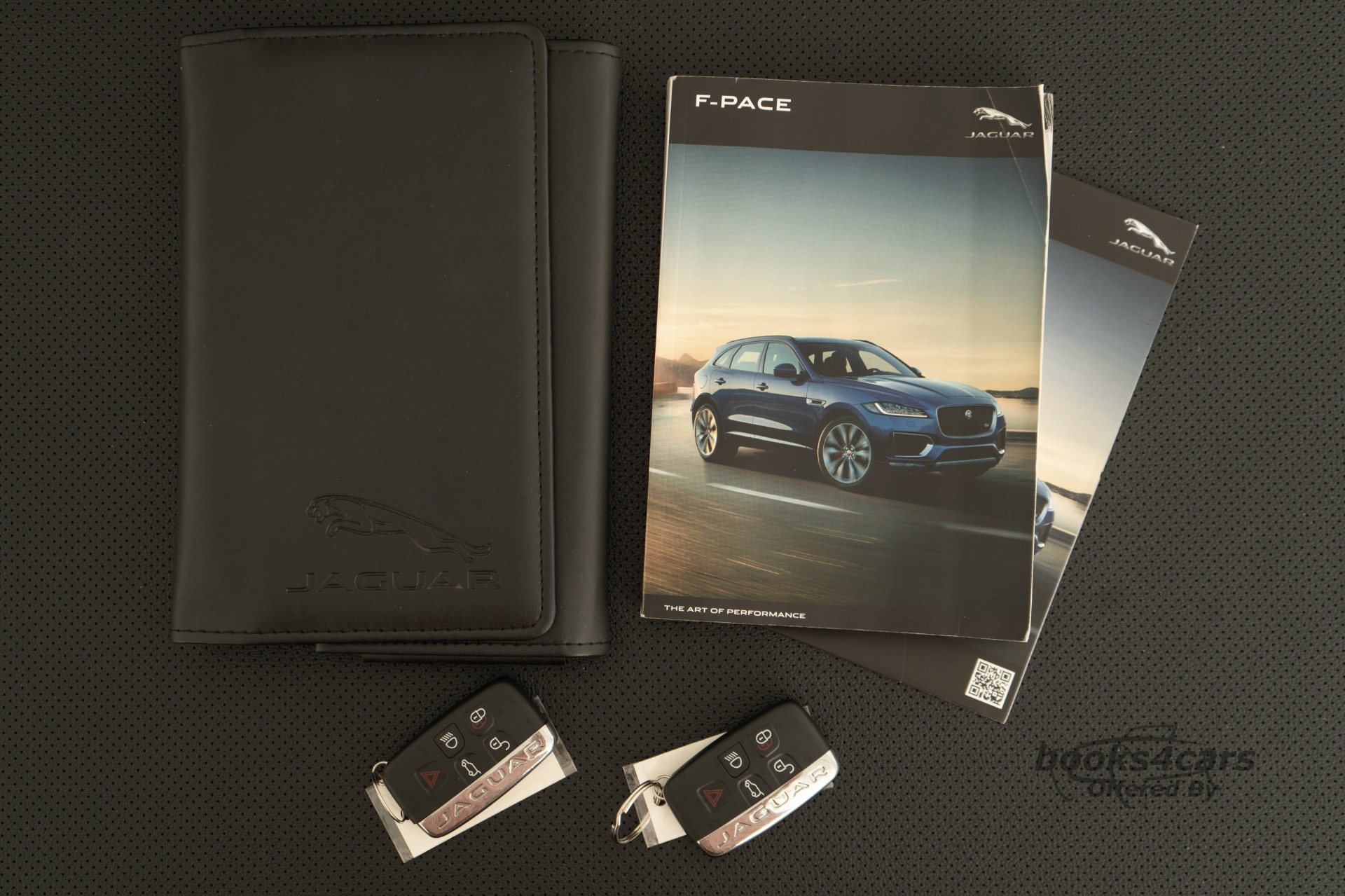 view cover of 2020 F-Pace owners manual by Jaguar