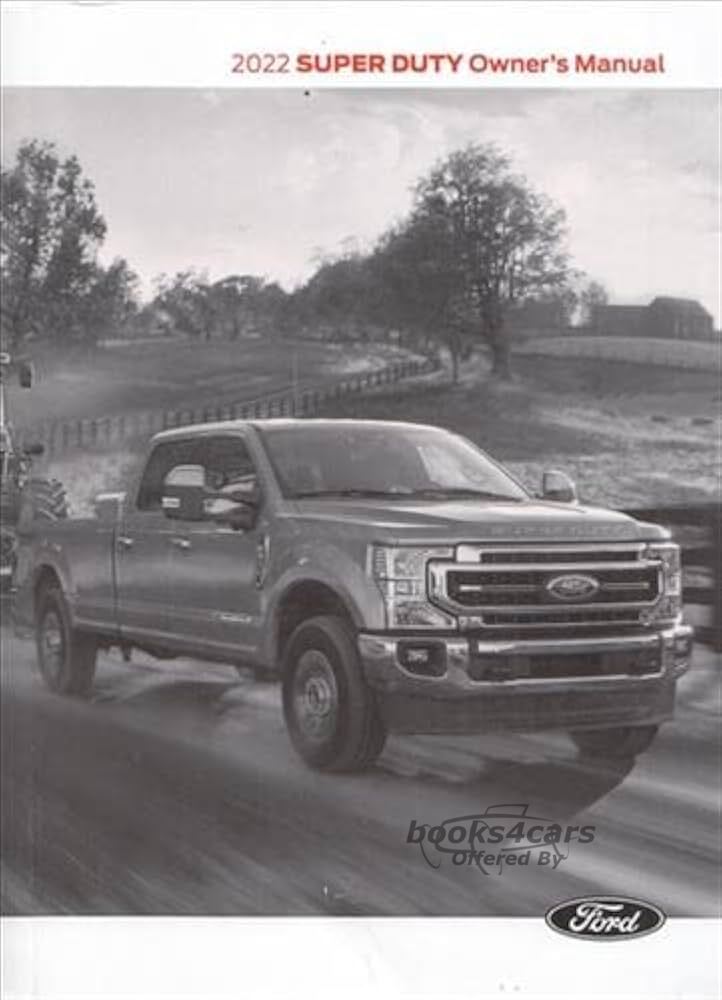 view cover of 2022 F250 F350 F450 F550 F600 Super Duty owners Manual pickup truck by Ford