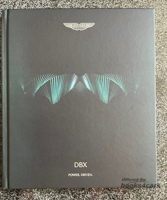 view cover of DBX Sales Brochure Hardcover Book by Aston Martin DB X