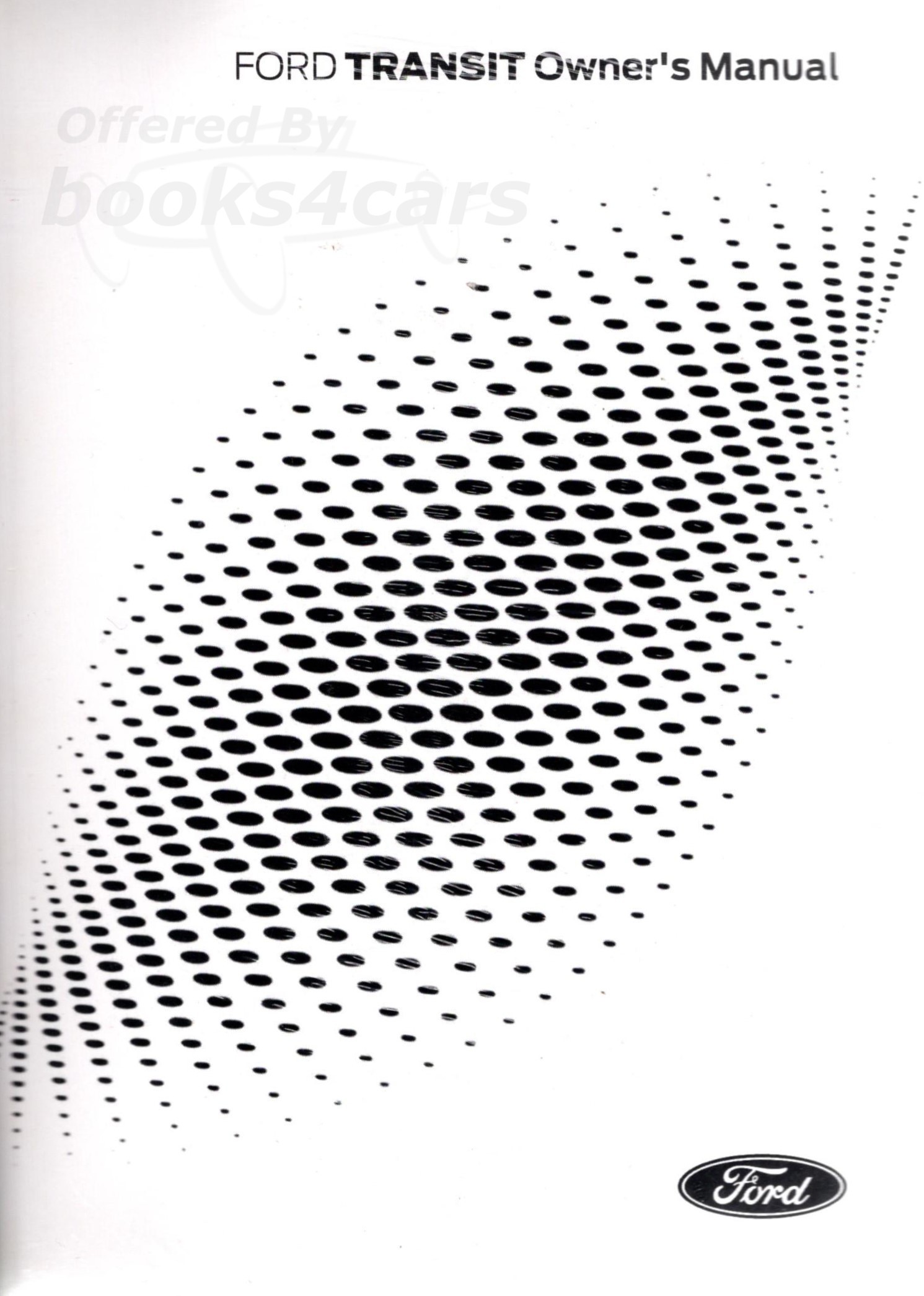 view cover of 2025 Transit Van Owners Manual by Ford 