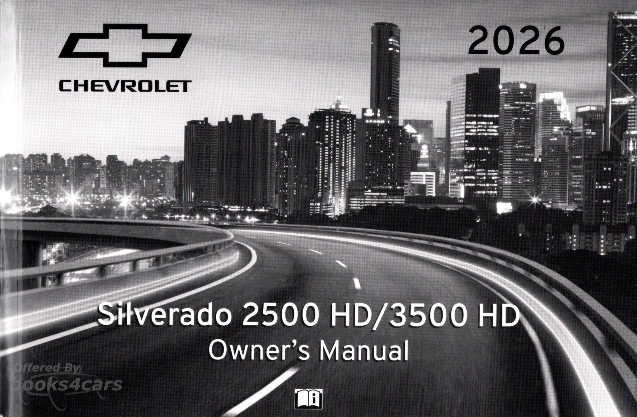 view cover of 2026 Silverado Silverado HD 2500 3500 owners manual by Chevrolet 400 pgs 2500HD 3500HD