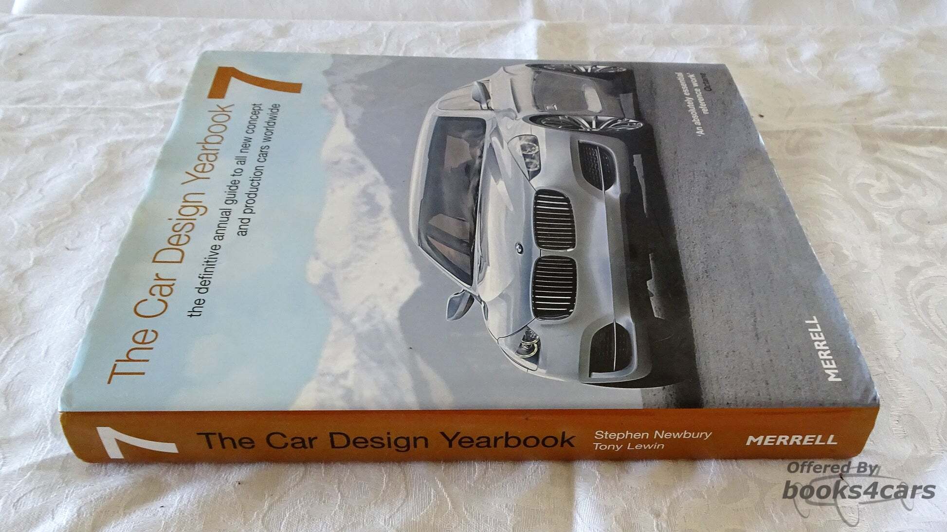 view cover of Car Design Yearbook 7 By Stephen Newbury & Tony Lewin the definitive annual guide to new concept and production cars worldwide for 2007-2008 310 pages