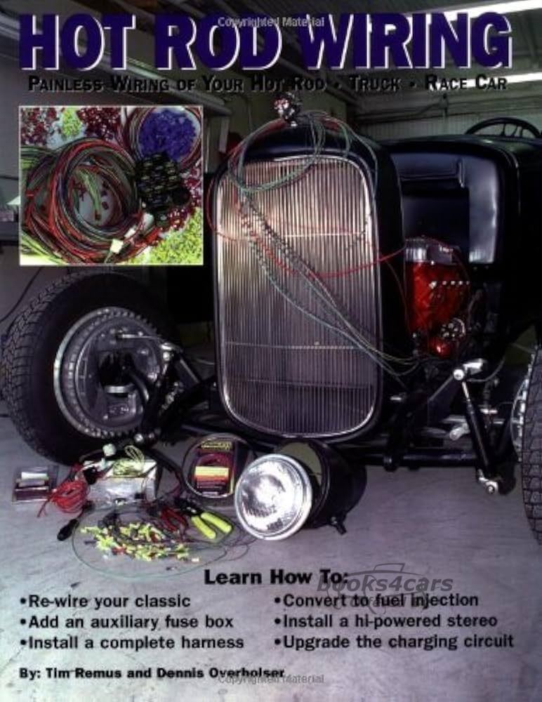 view cover of Hot Rod Wiring by Remus & Overholser 143 pages