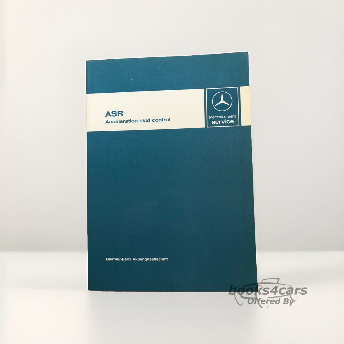 view cover of 1988 Acceleration Skid Control By Mercedes 126